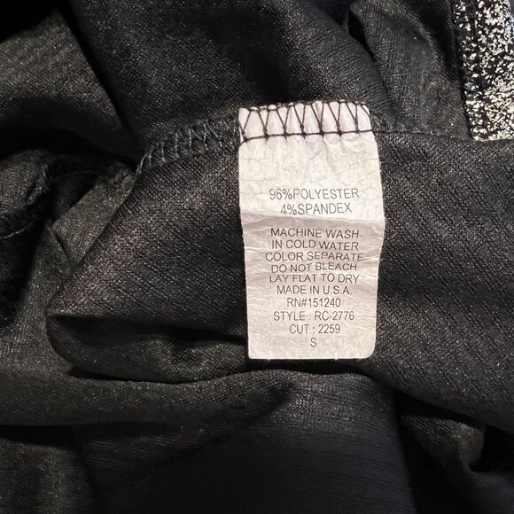 Rolla Coster Gold and Black Metallic Mini Dress Women's Size S - Picture 4 of 4